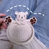 White hugging bear