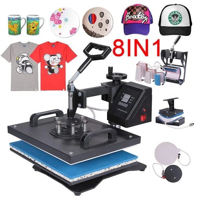 JUYOU High Speed 3D Textile Sublimation Digital Fabric T Shirt Heat Press Machine