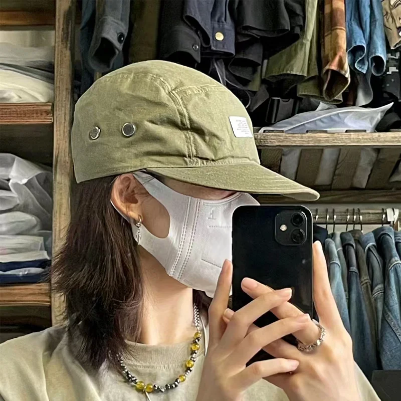 Fabric Polyester Running Camping Cap Hat Snapback Hats Baseball Sports Waterproof Nylon Blank 5 Panel Cap Camp Caps
