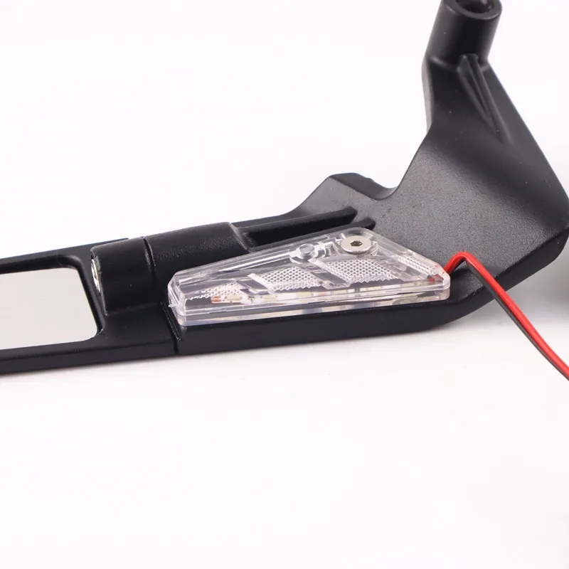 Espejos Retrovisores Rotatorios de Alta Luminosidad para Motocicleta, Intermitentes, Espejo Retrovisor para Motocicleta, Espejo Retrovisor para Motocicleta para Z900 Z650 KTM MT07