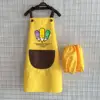 Coutures jaunes * crayon (manche jaune tablier)