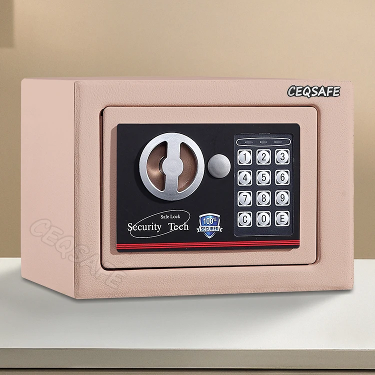 CEQSAFE Wholesale Price Mini Safe Box Kid Child Own Deposit Box High Security Box Save Money As Gifts