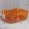 Gelatina de una pieza naranja fuego