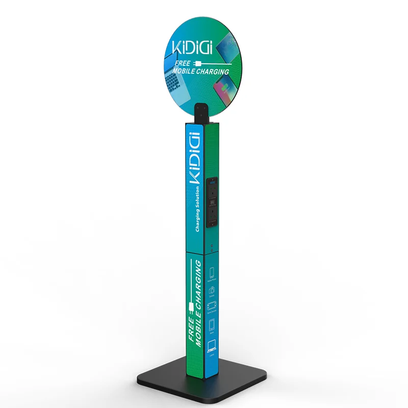 Kidigi Cell Phone Charging Kiosk Mobile Charging Station With