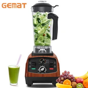 Professional 2000ml Smoothie Blender with BPA-Free Plastic Jar Variable Speed for Household or Hotel Use Push Button Controls