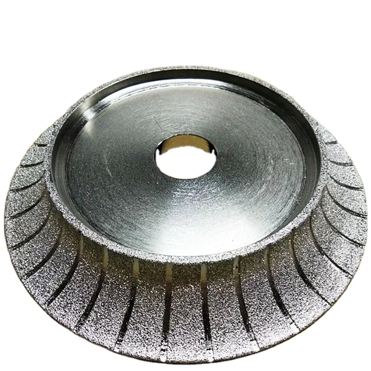 3/8" Radius Diamond Grinding and Shaping Profile Wheel Half Bullnose granite B10 