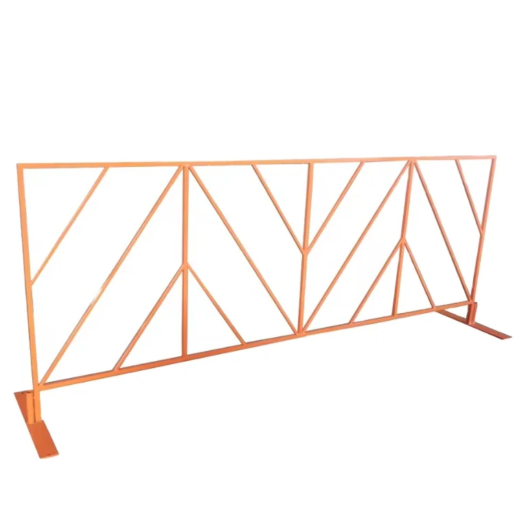 Portable Traffic Metal Security Bike Barrier Pedestrian Temporary Fence Barrier Concert Temporary Security Fence Panels