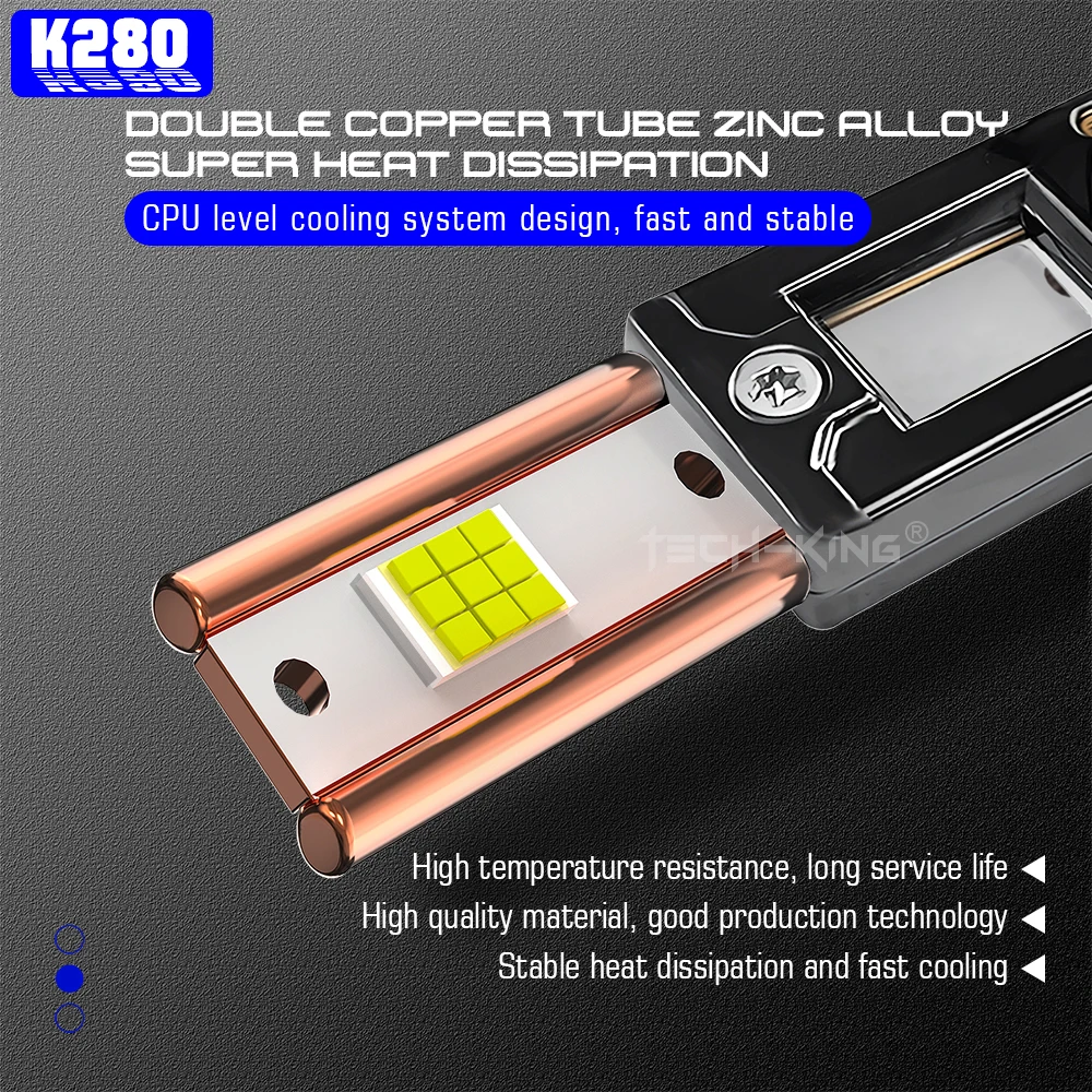 TECH-KING Customized 12V 180W 30000LM White car H1 H4 H7 H8 9005 HB3 9006 HB4 9012 Super Bright H11 LED Auto Headlight Bulb