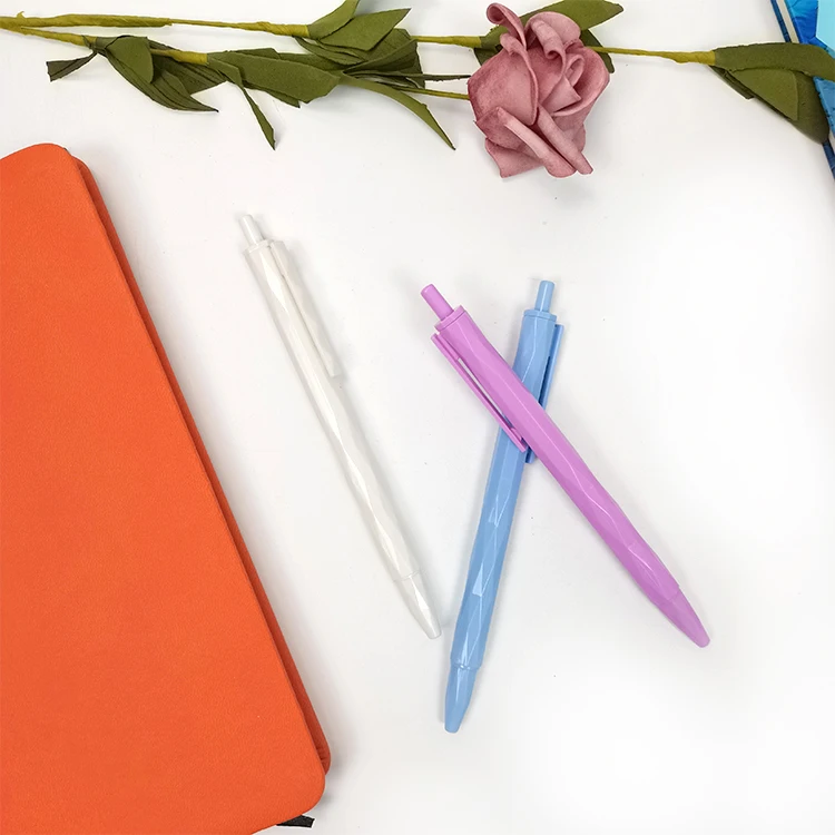 Promotional Custom Logo Plastic Multicolor Ballpoint Pen Refill Ink Machine Paper Machine Sample Collection Wholesale