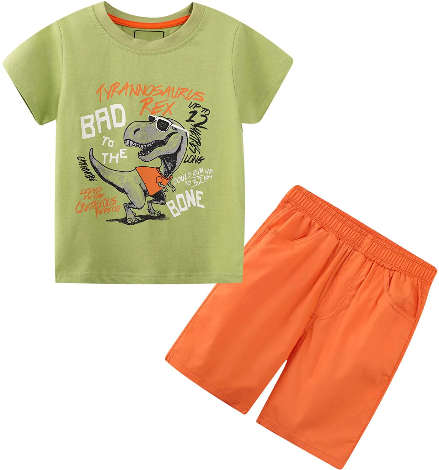 Toddler Boy Clothes Kids Summer Cotton Clothing Sets Little Boys