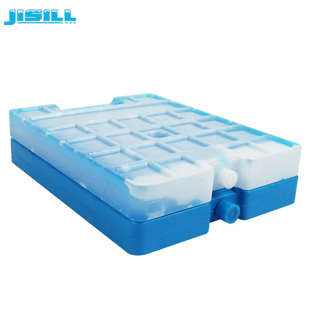 1000ml Large Rigid Eutectic Plate Pcm Cooling Ice Pack for Ice Cream Cart