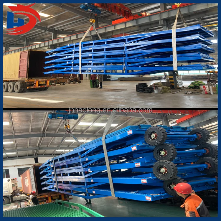 Heavy Truck Ramp Container Ramp Mobile Boarding Bridge Loading Terminal ...