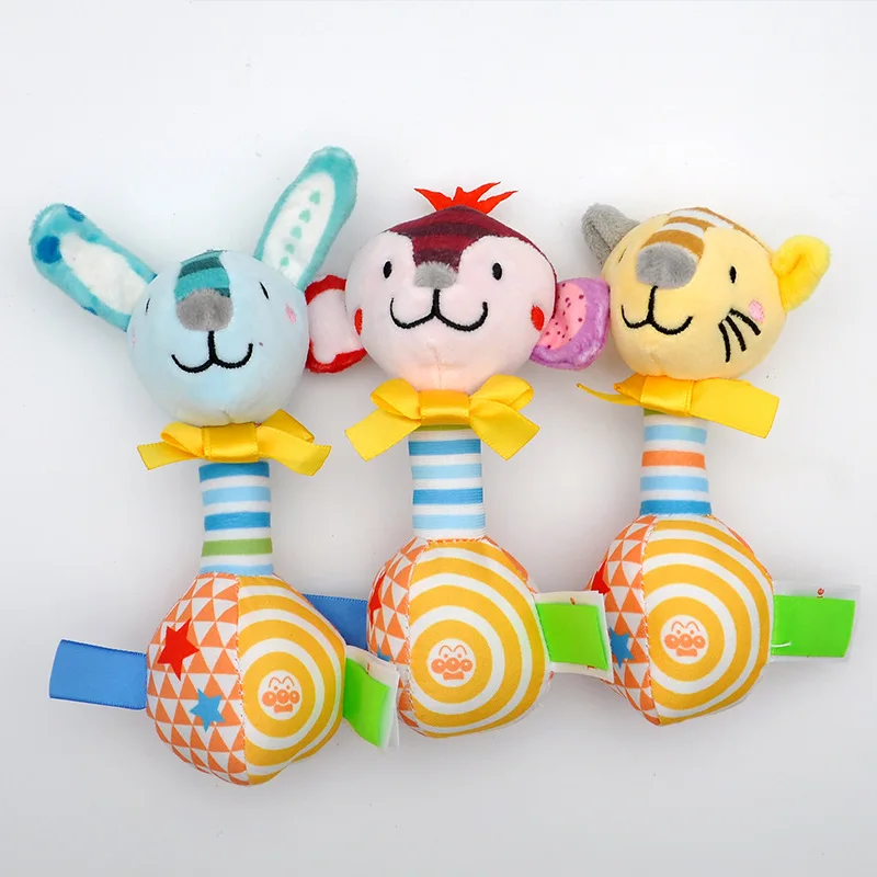 Вязаная погремушка 2020 новый дизайн тканевый материал детская мягкая игрушка погремушка музыкальная игрушка для малышей