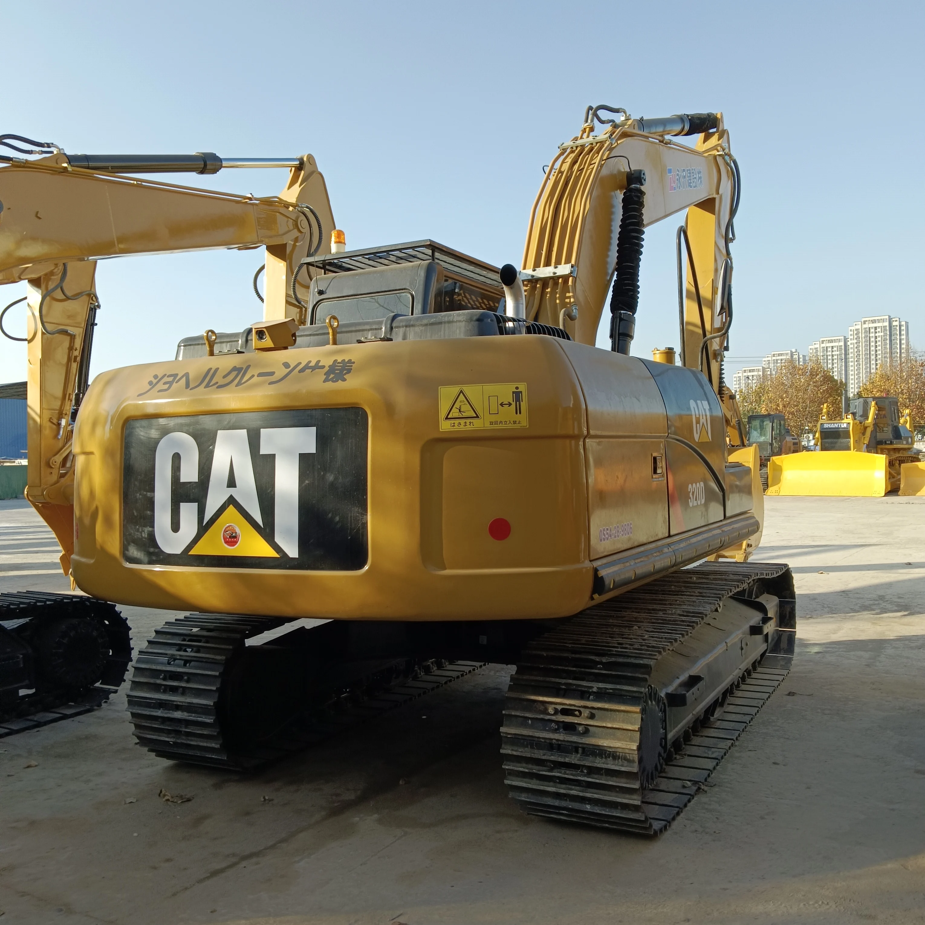 Used Machinery Cat 320d2 Japan Caterpillar Brand Used Crawler Hydraulic Excavator 20ton Cat320d2 0832