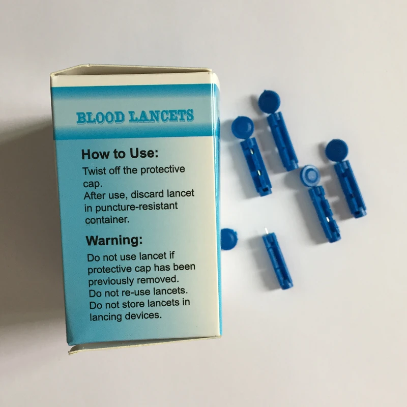Дешевый одноразовый стерильный ланцет для крови