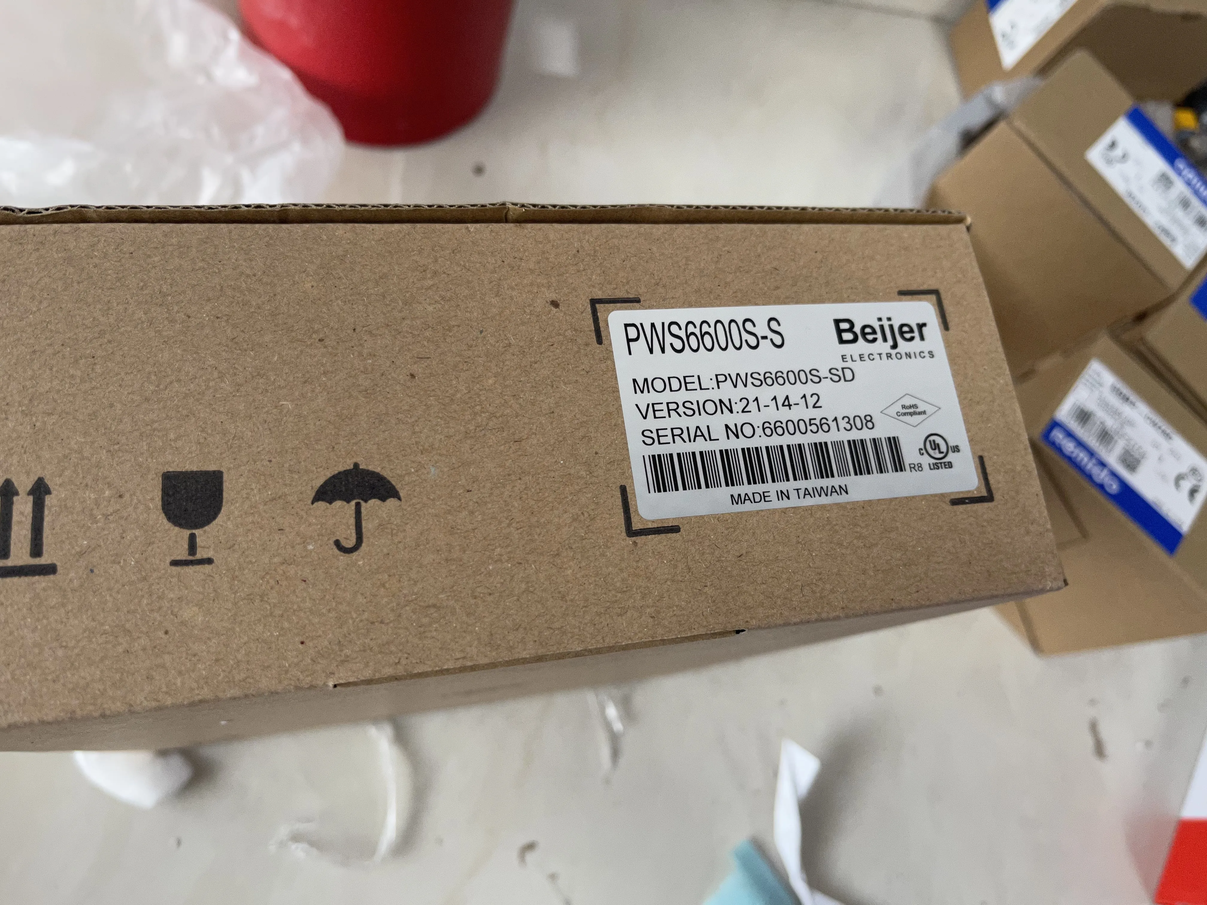 Beijer HMI Touch Screen PWS6600S-S Beijer HMI Touch Screen PWS6600S-S