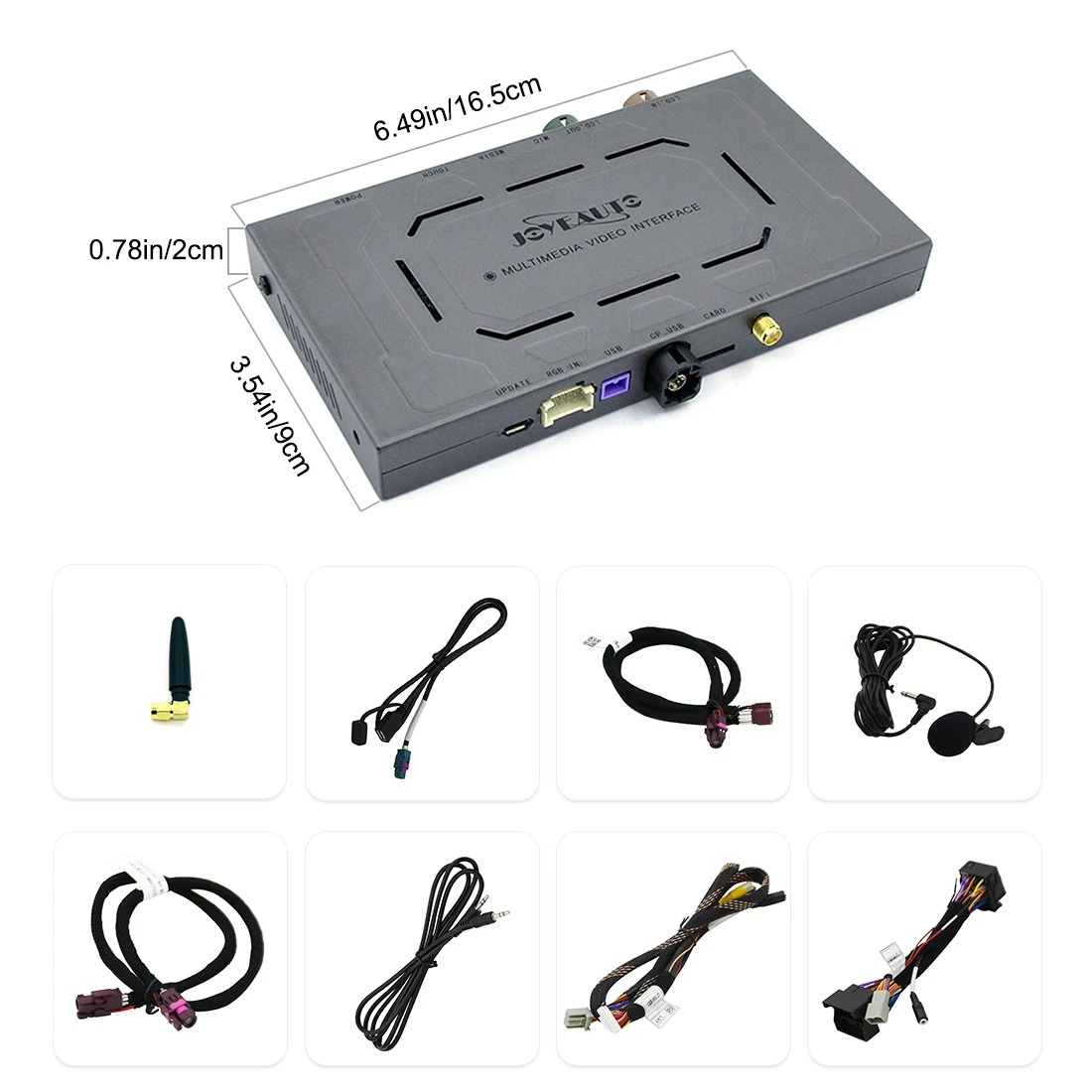 Wireless Apple Carplay Kit Joyeauto Wireless Android Auto Interface Modul for 2012-2019 Audi A1 Q3 MMI 2G 3G CarPlay IOS Airplay