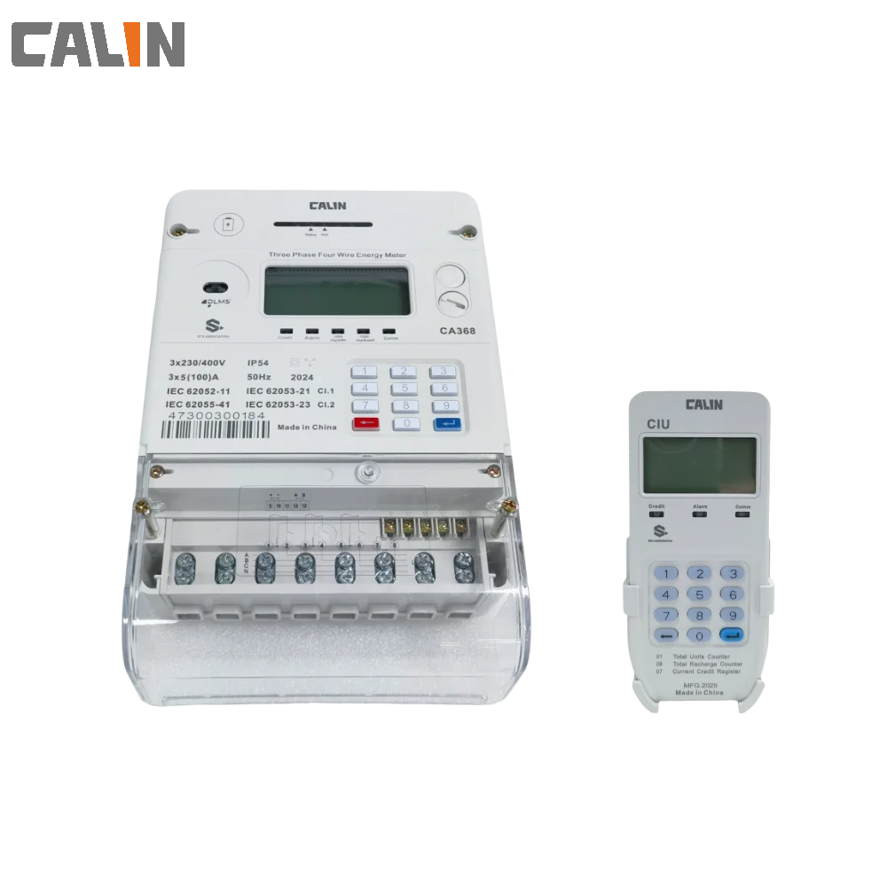 Three Phase Keypad Prepaid Energy Meter