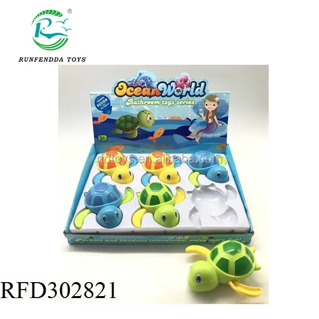
 Bath Toy Animal Plastic Wind Up Tortoise Toy  