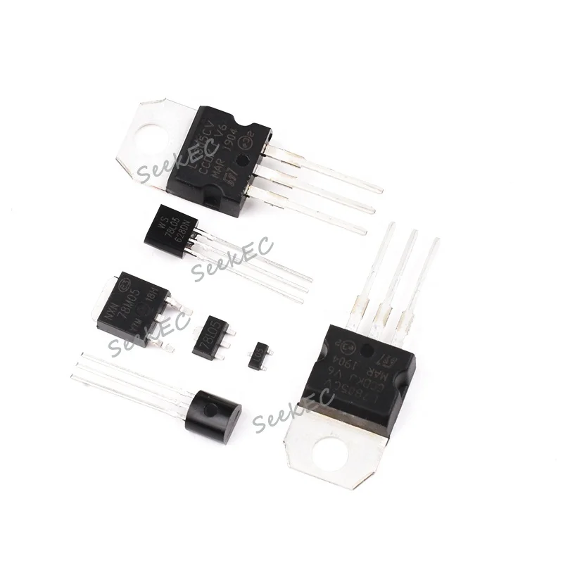 LM7805 Voltage Regulator TO252 TO220 TO92 SOT23 IC Transistors 7805 Transistor 78M05 CJ78L05 L7805CV L7805 78L05