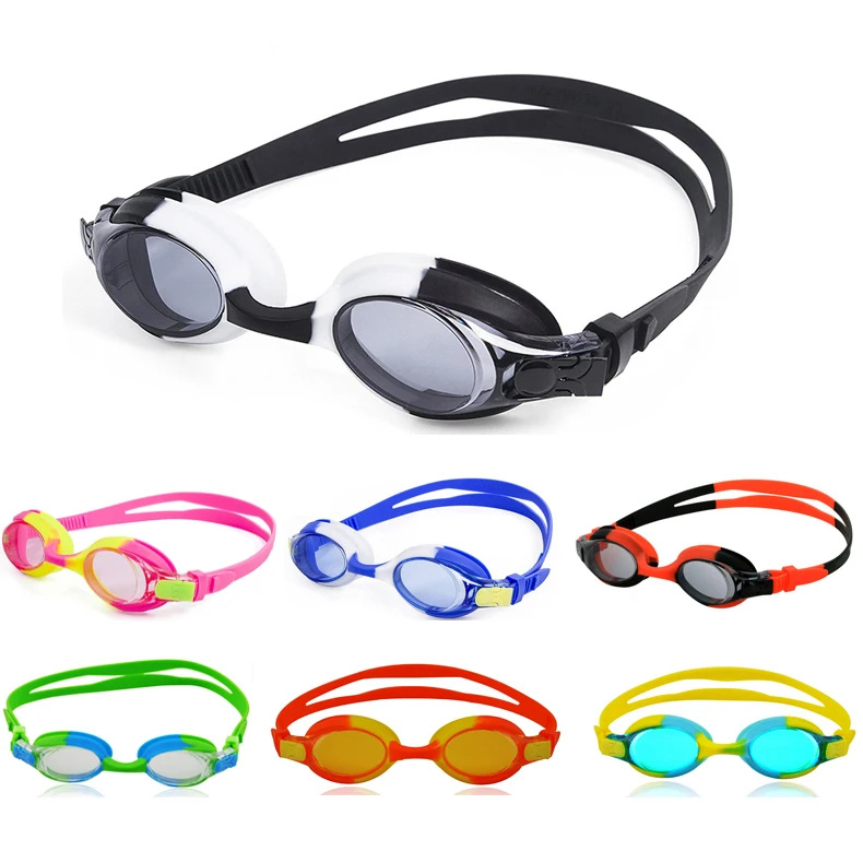 Популярные детские очки для плавания с противотуманными линзами из поликарбоната водных видов спорта лидер