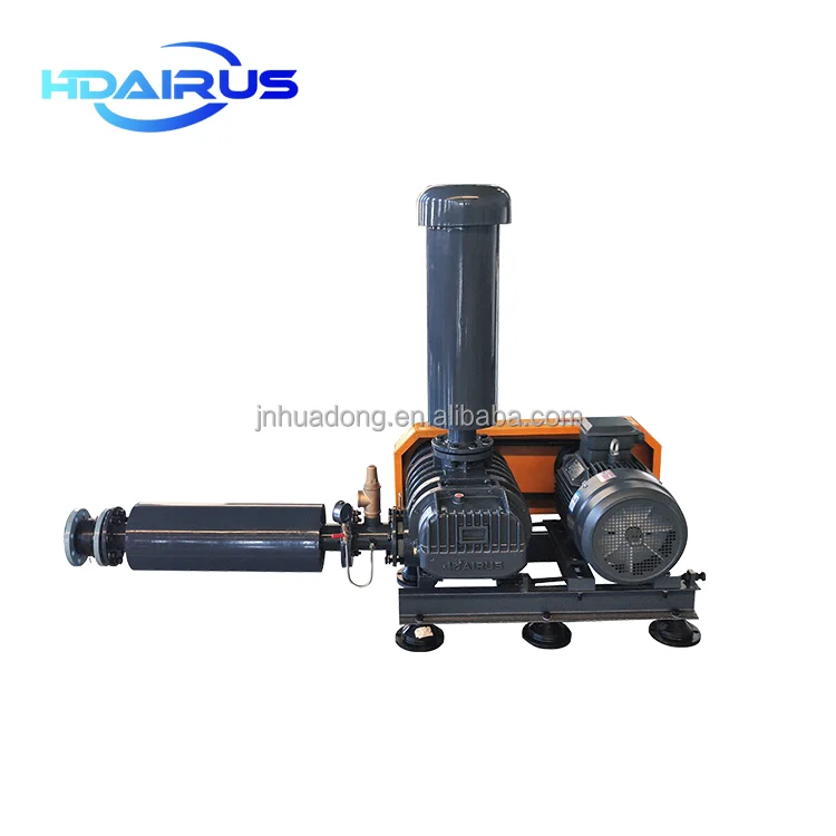 Aeration Three Lobe Industrial Roots Blower 3hp 5hp 10hp Oxygen Supply Good Price for Aquaculture Fish Farm Shrimp Farm