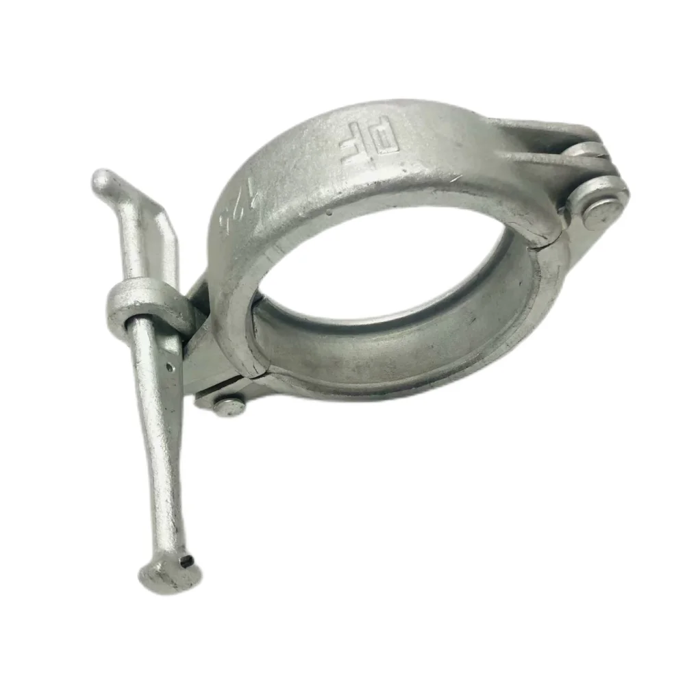 Putzmeister Concrete Pump Pipe Fittings ZX Flange Clamp Coupling