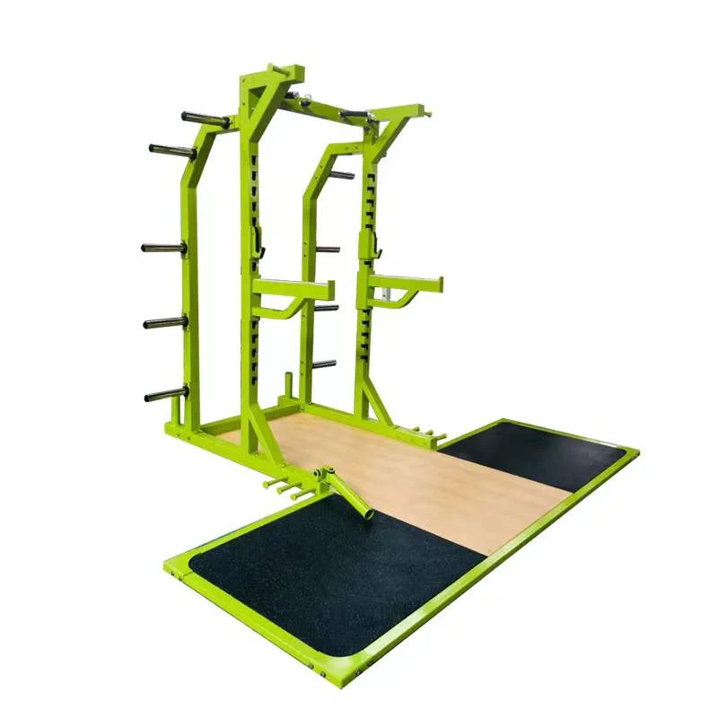 Cage à Squat Exersci Heavy Duty Half Power Rack – 250 Kg – Station Complète