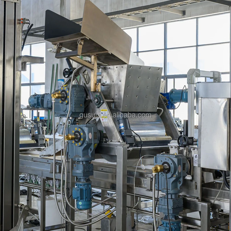 Factory Direct Sales GUSU Full Automatic Chocolate Bar Cereal Bar Energy Bar Making Machine Production Line