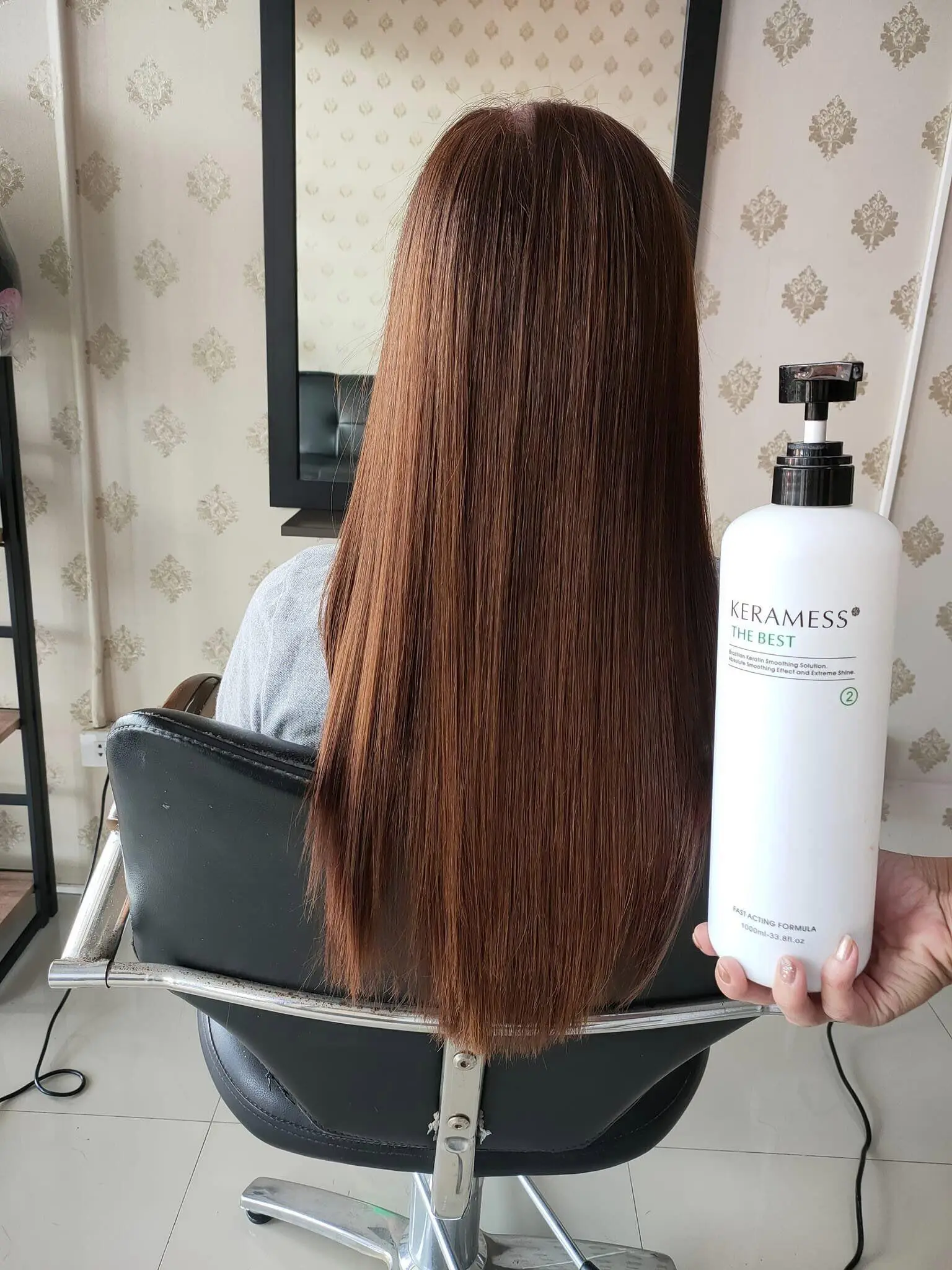 Permanent Hair Smoothening Non Toxic Hair Straightening Treatment