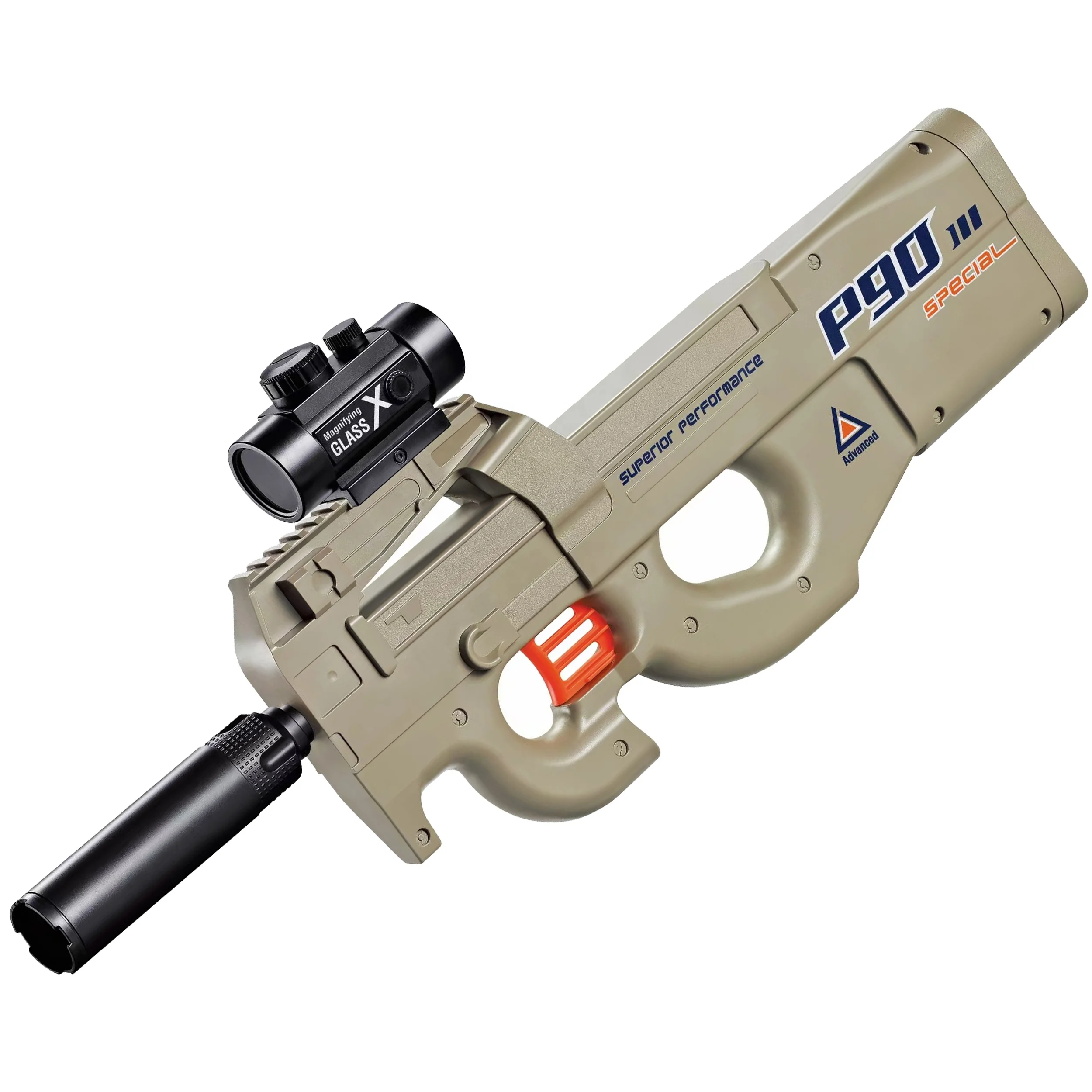 P90 Gel Blaster Gun - Fun Outdoor Toy for Boys Aged 14+