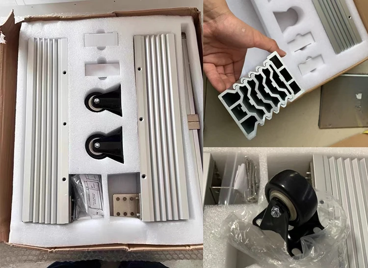 Heavy Duty Extendable Aluminium Table Slides for Modern Furniture