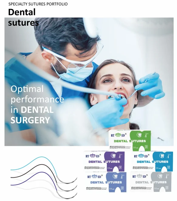 Disposable Nonabsorbable Surgical Dental Sutures Nylon Monofilament