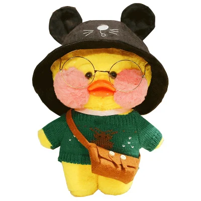 新デザインカワイイぬいぐるみアヒル売れ筋ララファンダックぬいぐるみ