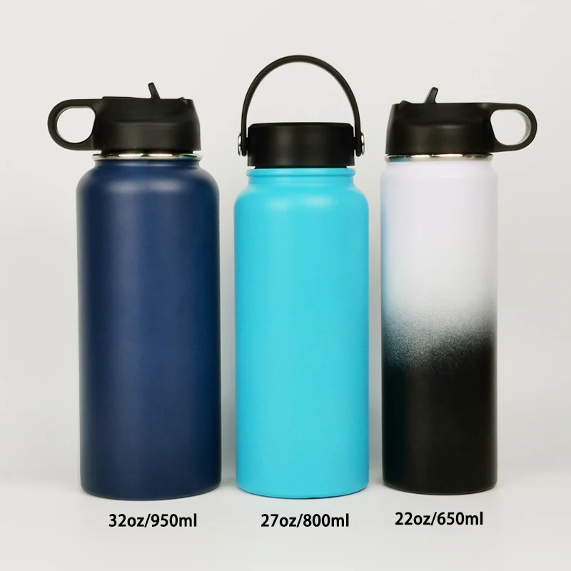 750ml 1000ml 1200ml 1900ml Stainless Steel Custom Logo Insulated Sport ...