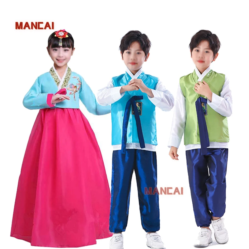 Hanbok Korean Traditional Costume for Kids Perfect for Halloween