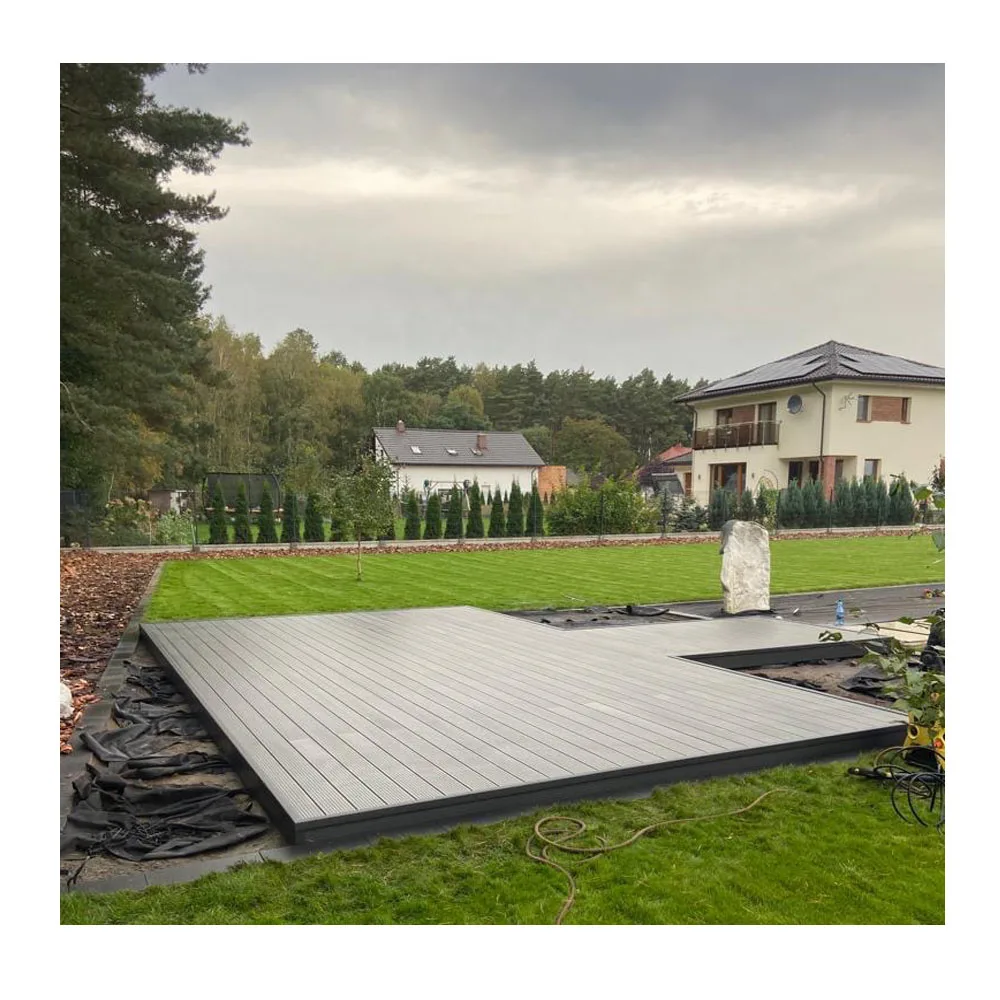 Outdoor Wpc Decking Swimming Pool Composite Board
