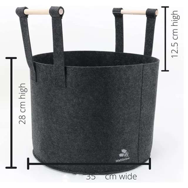 Felt Dirty Clothing Basket Large Dirty Clothes Storage Barrel Laundry Artifact Dormitory Home Basket Folding Dirty Basket