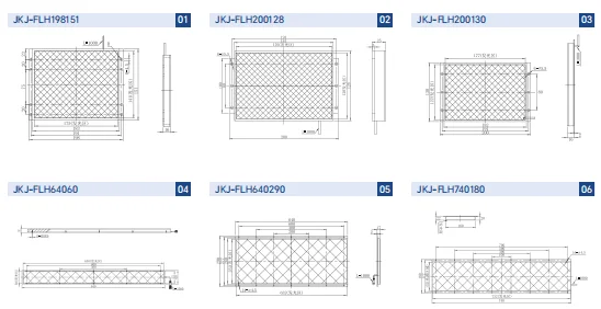 product backlighting source suitable for object contour detection and size detection676-9