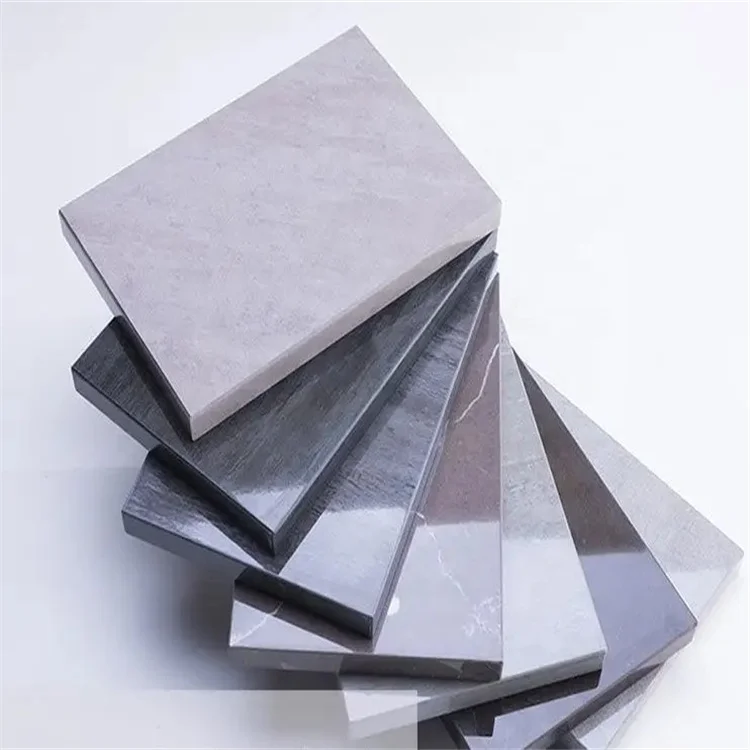 Cabinets use high quality white high gloss matte melamine 18 mm polyester PET plywood