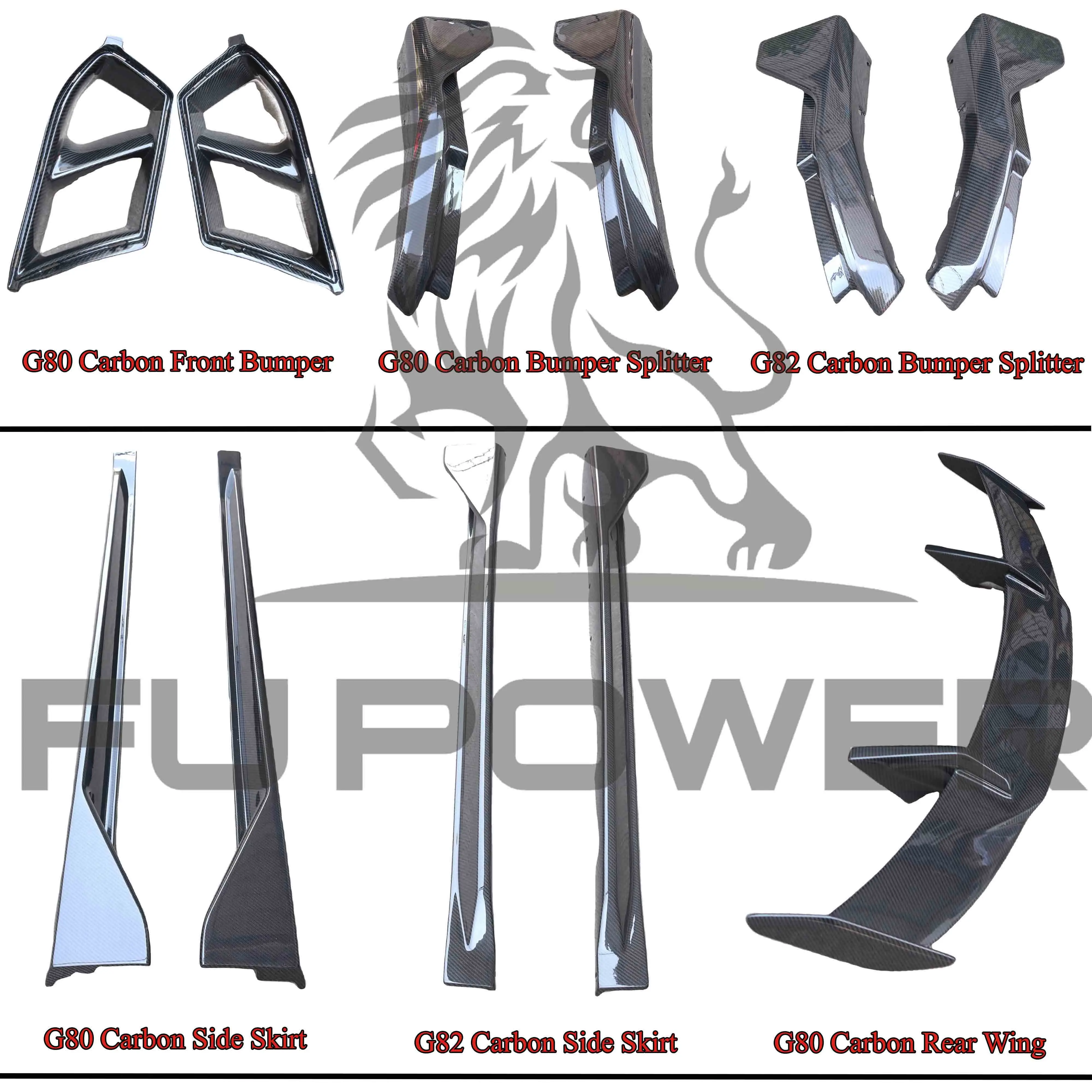 BMW M3 G80/G81 PRE-LCI DRY CARBON FIBER CENTER VENT INNER COVER main image 0