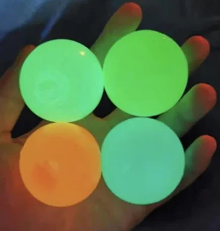 glow in the dark sticky balls