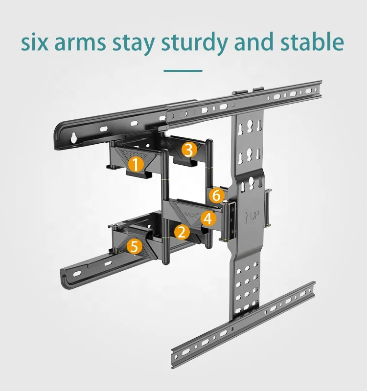 KALOC UT65 NEW UNIVERSAL MOVABLE LCD TV Wall Mount Bracket