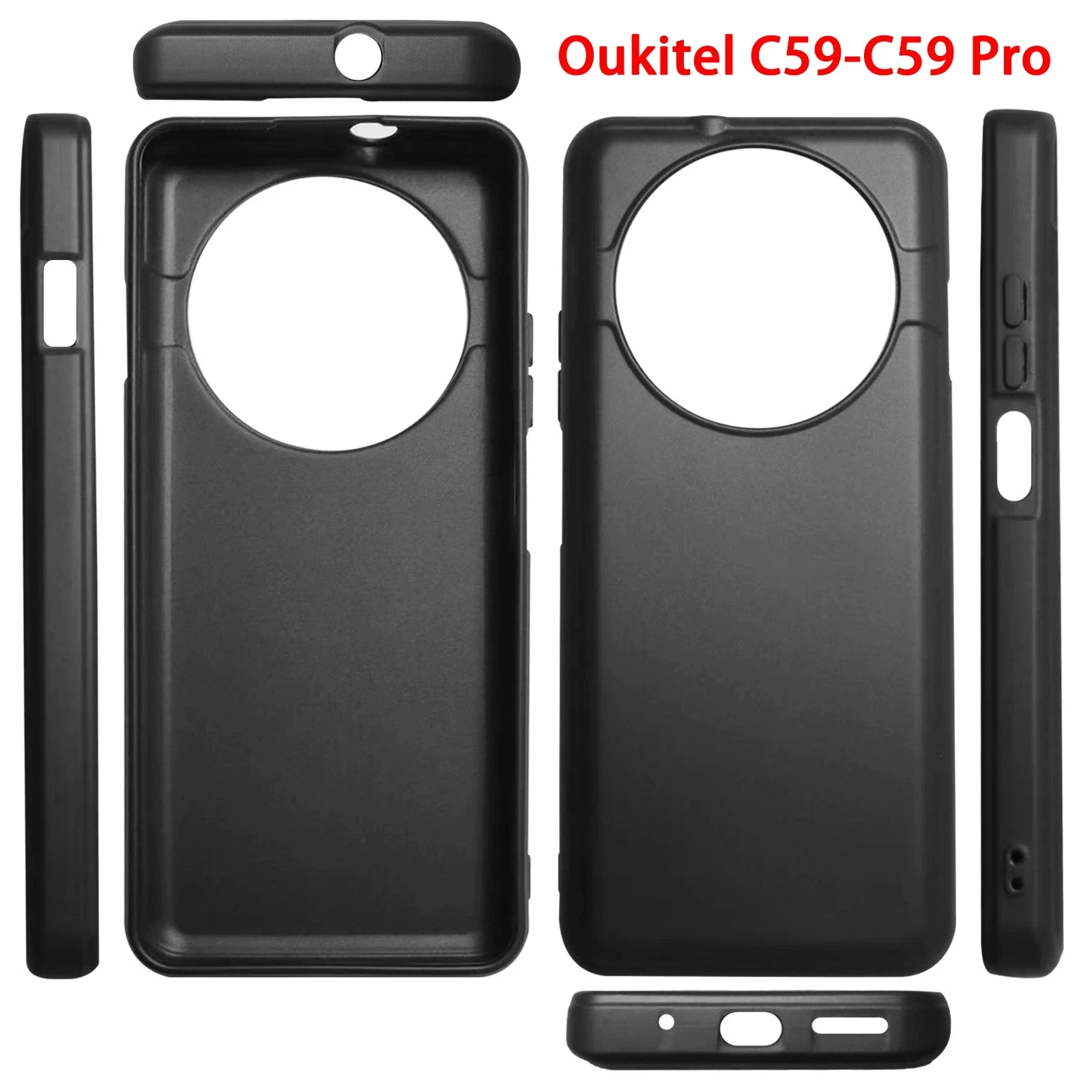 Funda Gel Transparente Oukitel C18 Pro Diseño Araña con Ofertas en