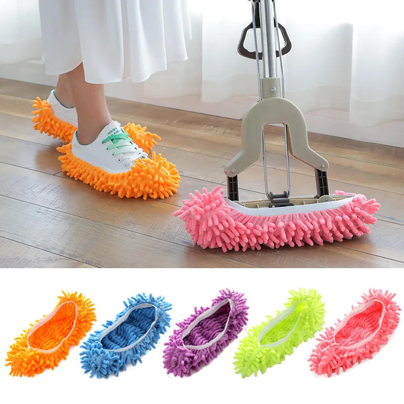 Cute Monkey Mop Slippers with Roots Warm Fuzzy Microfiber Dusting Animal  Slippers Indoor and Outdoor Chenille Floor Cleaning Funny Mopping House  Shoes Gifts for Girls/Women | Glow Guards
