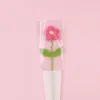 Rose Red-Large puff flower (double leaves)-With flower bag