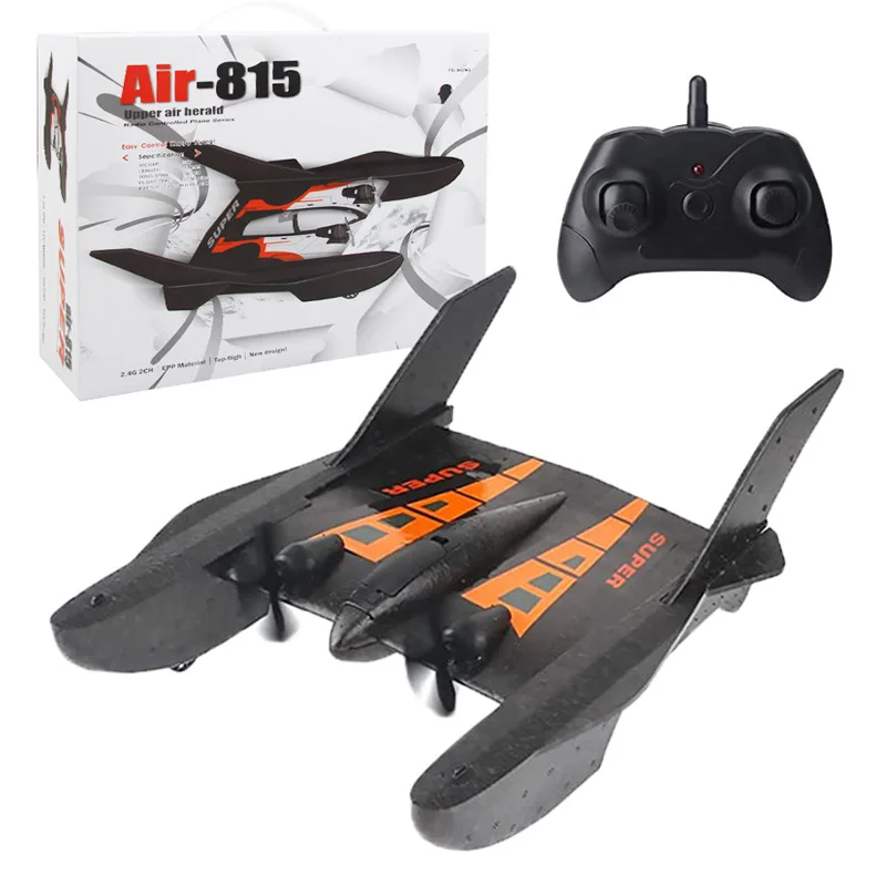 AiJH FX815 Rc Glider Remote Control Aircraft Spaceship 2.4GHz EPP Foam Remote Control Aircraft Rc Plane