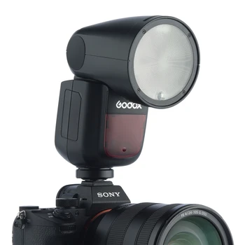 In Stock Godox V1 on V1C TTL 1/8000 HSS Battery Speedlite Flash for All Brands Camera detail image
