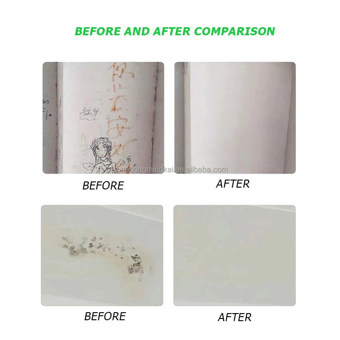 Decorative White Paint Roller for Damaged Walls Repair Tool, Paint Roller Brush for Walls Repair Tool
