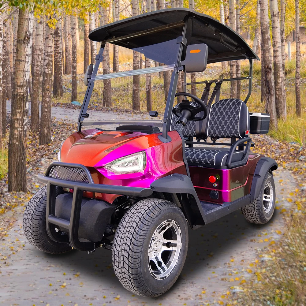 Lithium Battery Folding Electric Golf Carts Custom Electric Golf Carts For Family